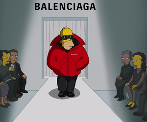 Die Simpsons modeln für Balenciaga