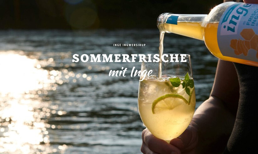 Sommerfrische mit inge