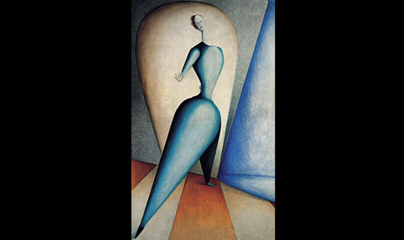 Oskar Schlemmer, Tänzerin (Geste), 1922