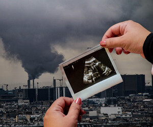 Giftige Luft macht Föten und Babys krank