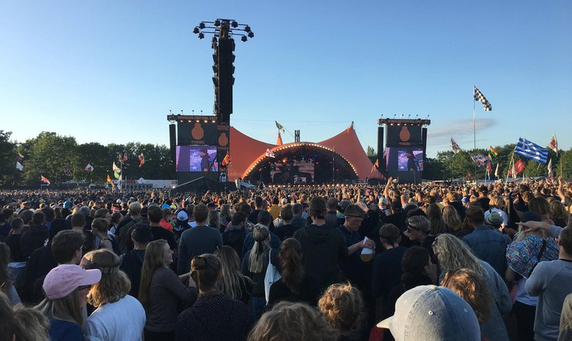 Roskilde 2017 - Orange Stage Sonne